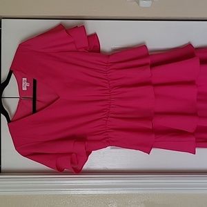 Ruffle, tiered dress